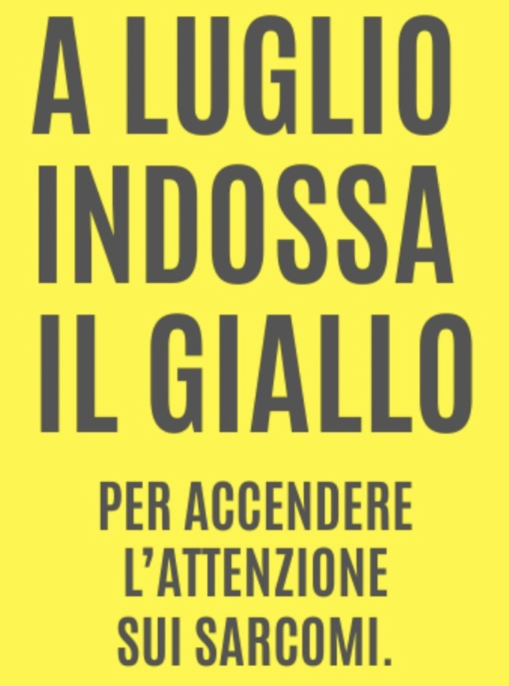 8 Luglio: Wear Yellow Wednesday