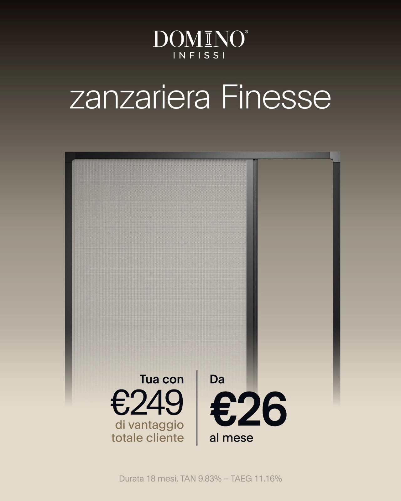 Promozione Zanzariere