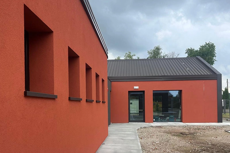 Acetaia Midolini, Manzano (UD)  Serramenti Metra NC 75 HES SLIM