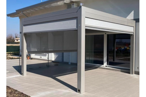 Crea un rifugio Incantevole all'aperto con la copertura bioclimatica a lame orientabili: stile e protezione in ogni stagione