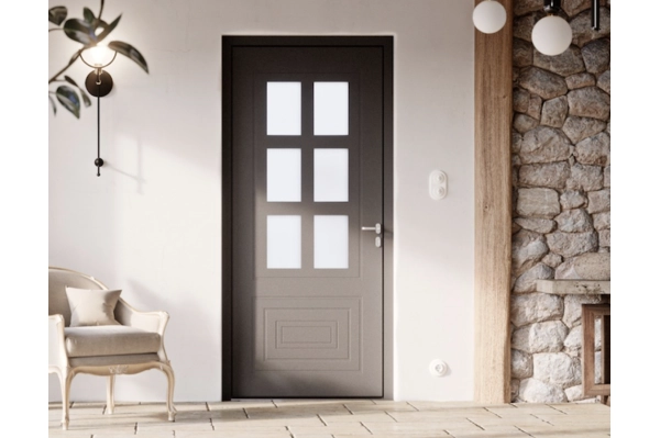 Linea vintage dei portoncini in alluminio Tenvis di Oknoplast: eleganza senza tempo per il tuo ingresso